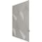 Ekena Millwork 19 5/8in. W x 19 5/8in. H Bradley EnduraWall Decorative 3D Wall Panel Covers 2.67 Sq. Ft. WP20X20BYISG - alternate 6